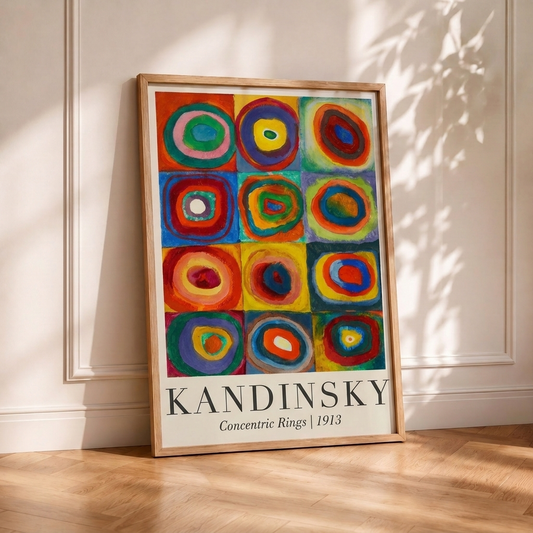 Kandinsky Anillos Concéntricos