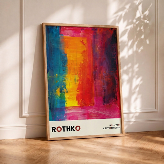 Rothko Retrospectiva Abstracta
