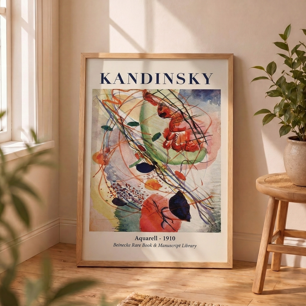 Kandinsky Acuarela 1910