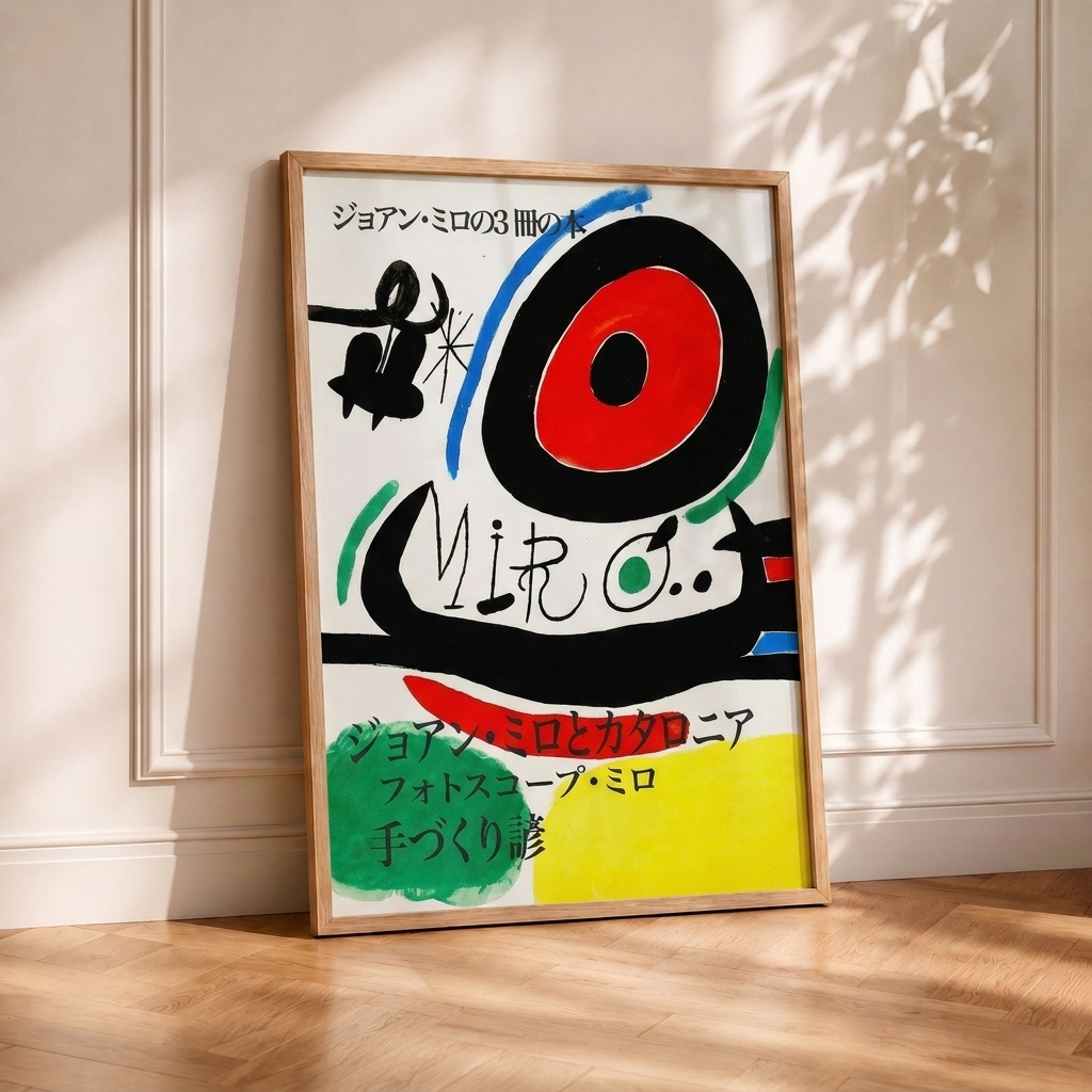 Miró Abstracto Japonés