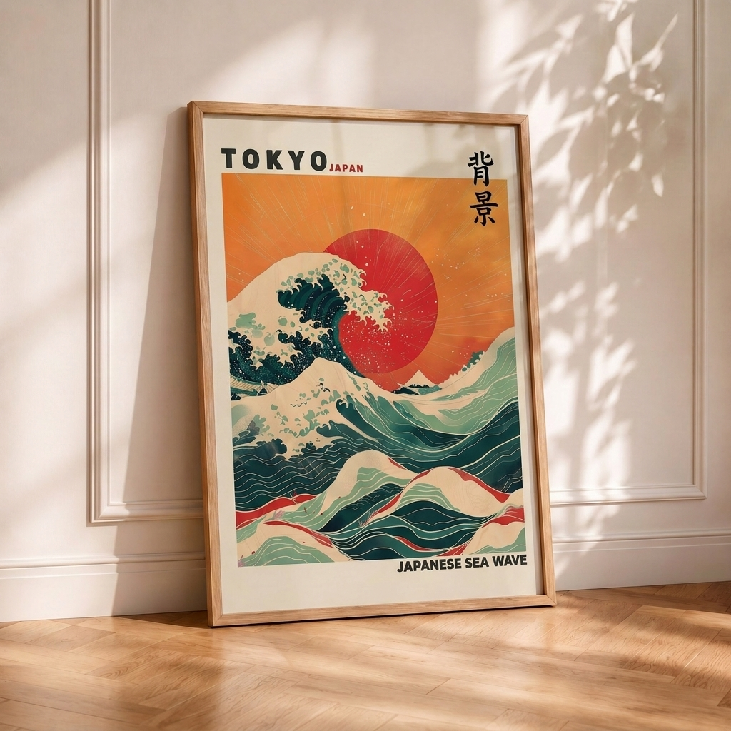 Tokyo Japón Ola
