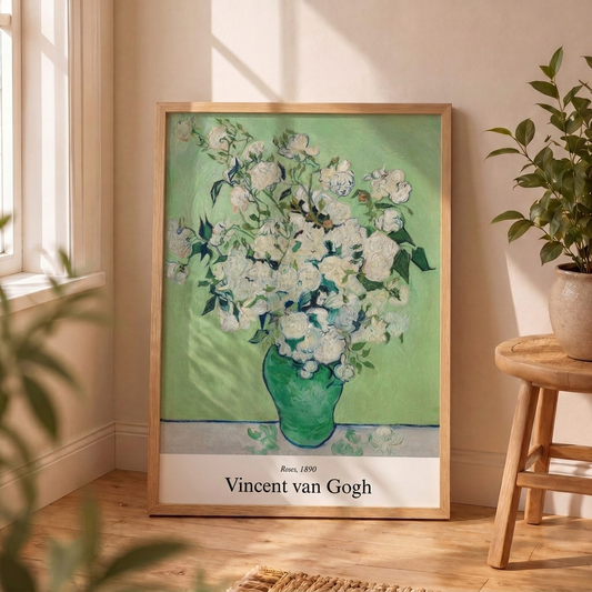 Van Gogh Rosas Blancas