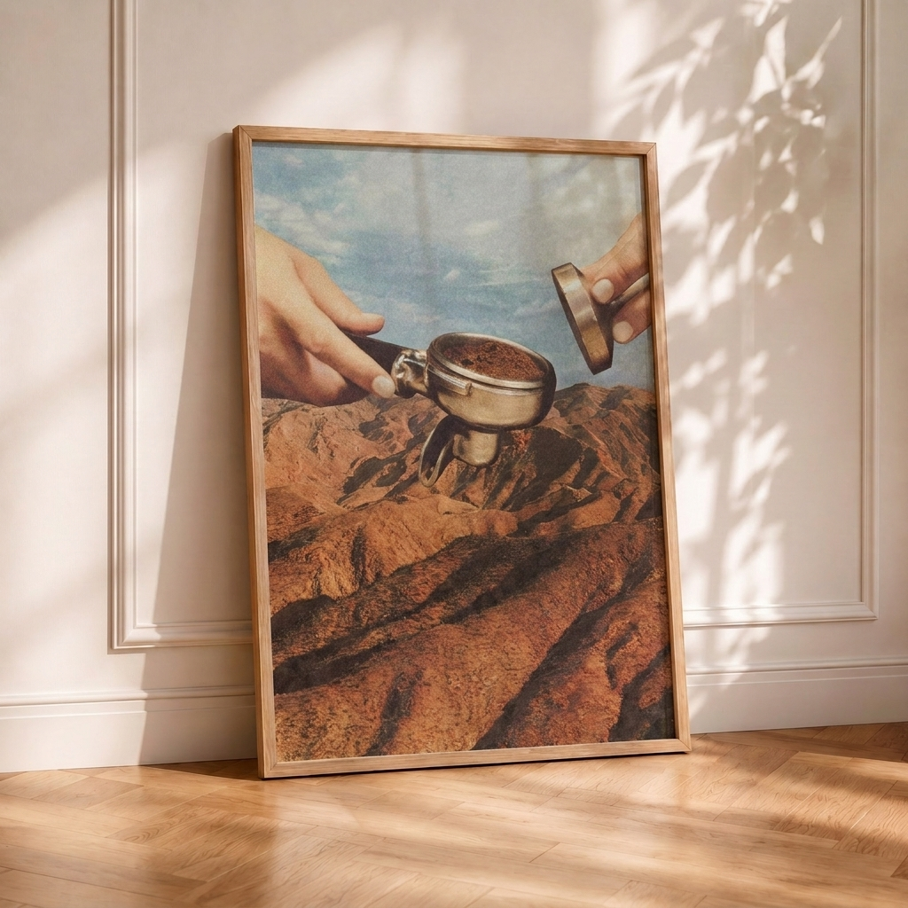 Café Montañas Surreal