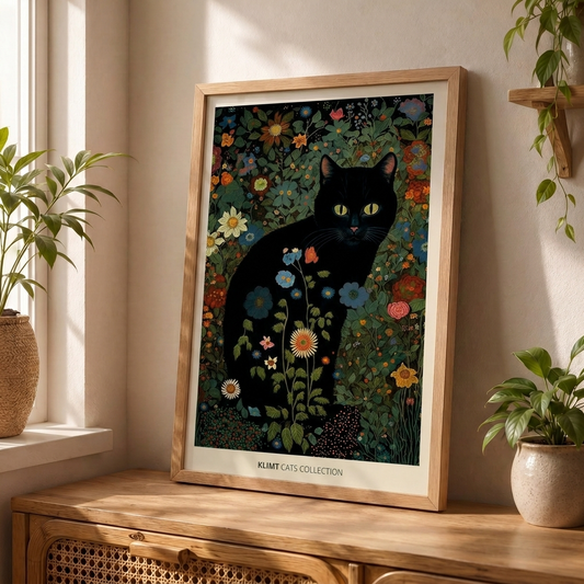 Klimt Gato Floral