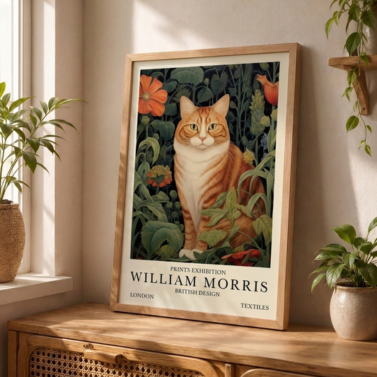 William Morris Gato Botánico