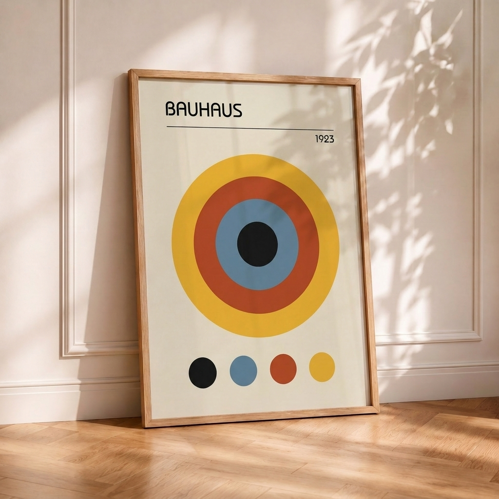 Bauhaus Círculos Colores #2