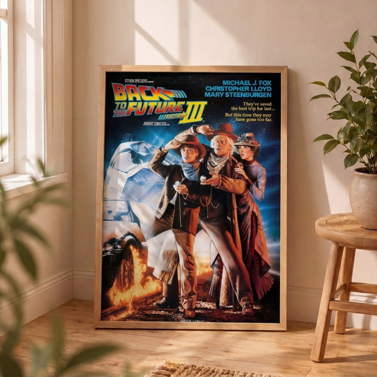 Back Future III Poster