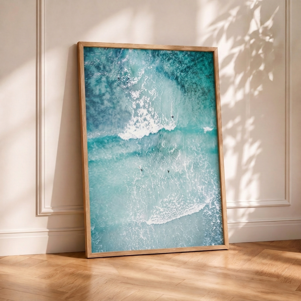Olas Mar Turquesa