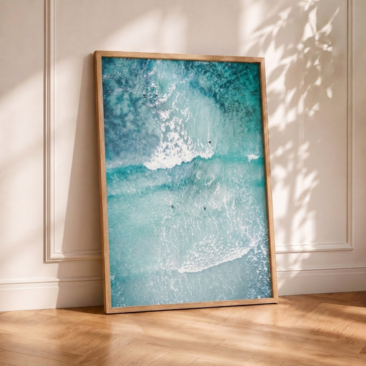 Olas Mar Turquesa