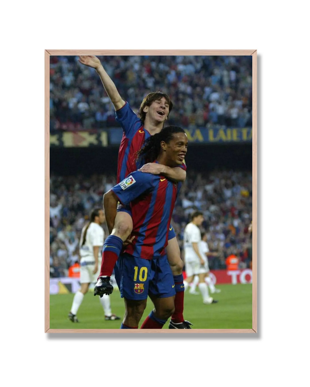 Messi y Ronaldinho