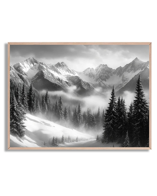 Montañas nevadas