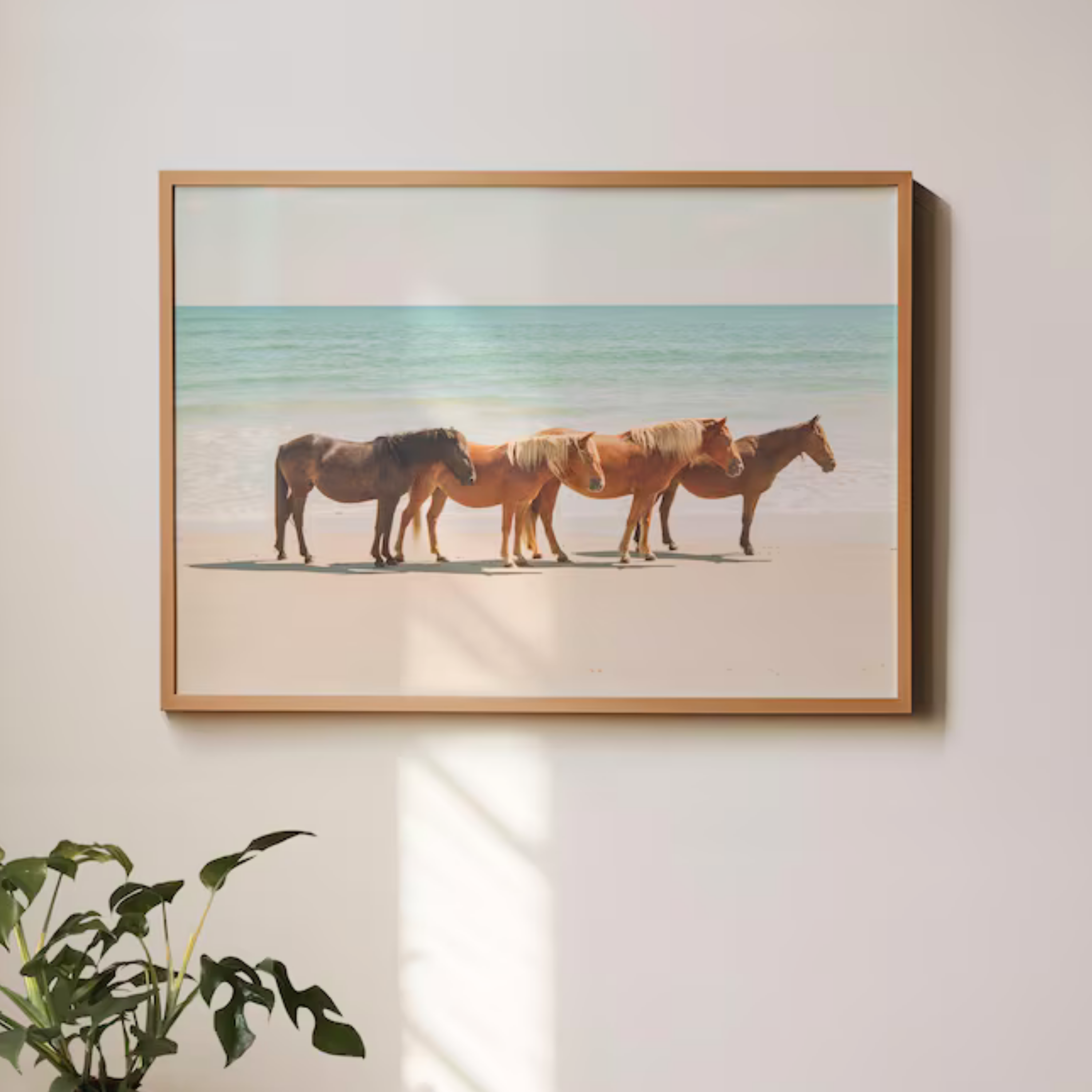 Individual Caballos en la Orilla