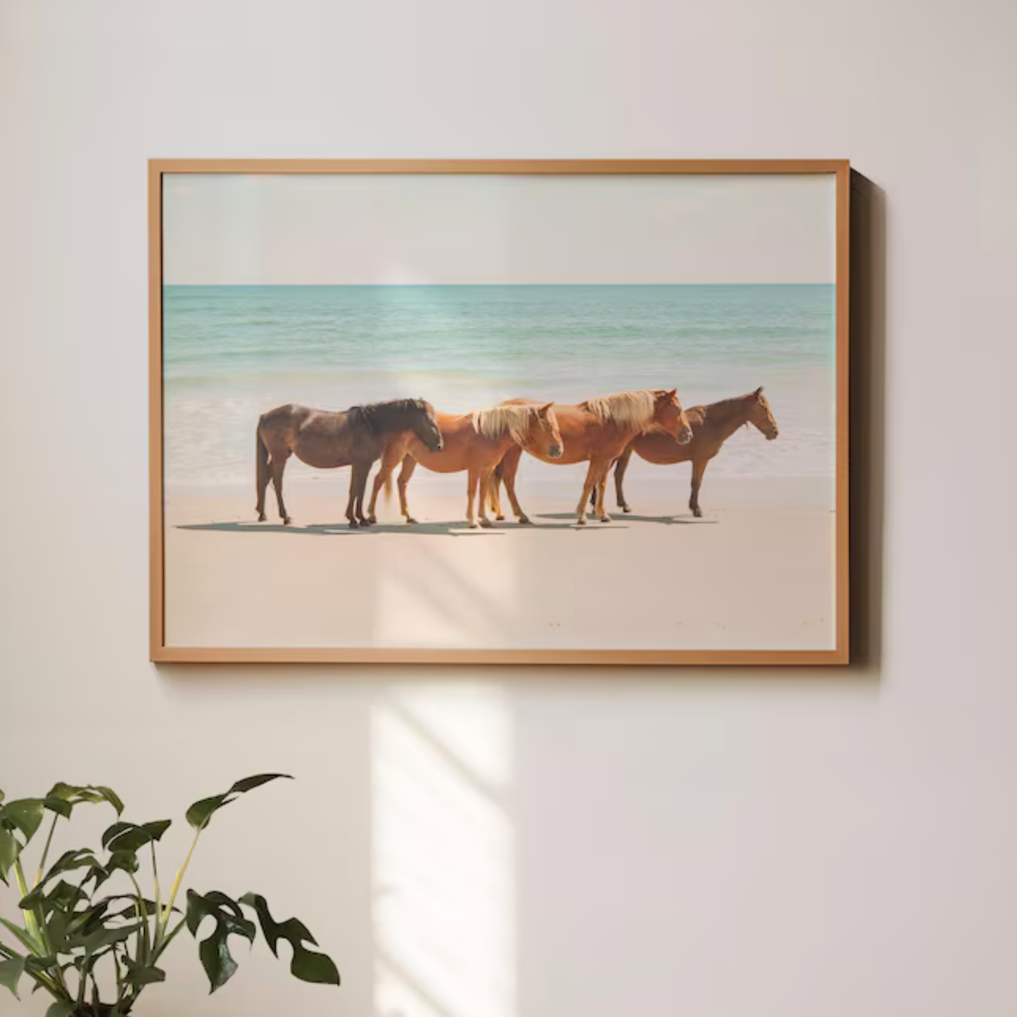 Individual Caballos en la Orilla