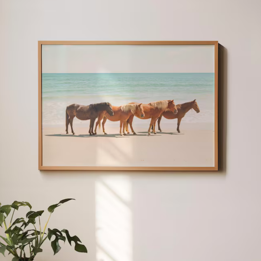 Individual Caballos en la Orilla