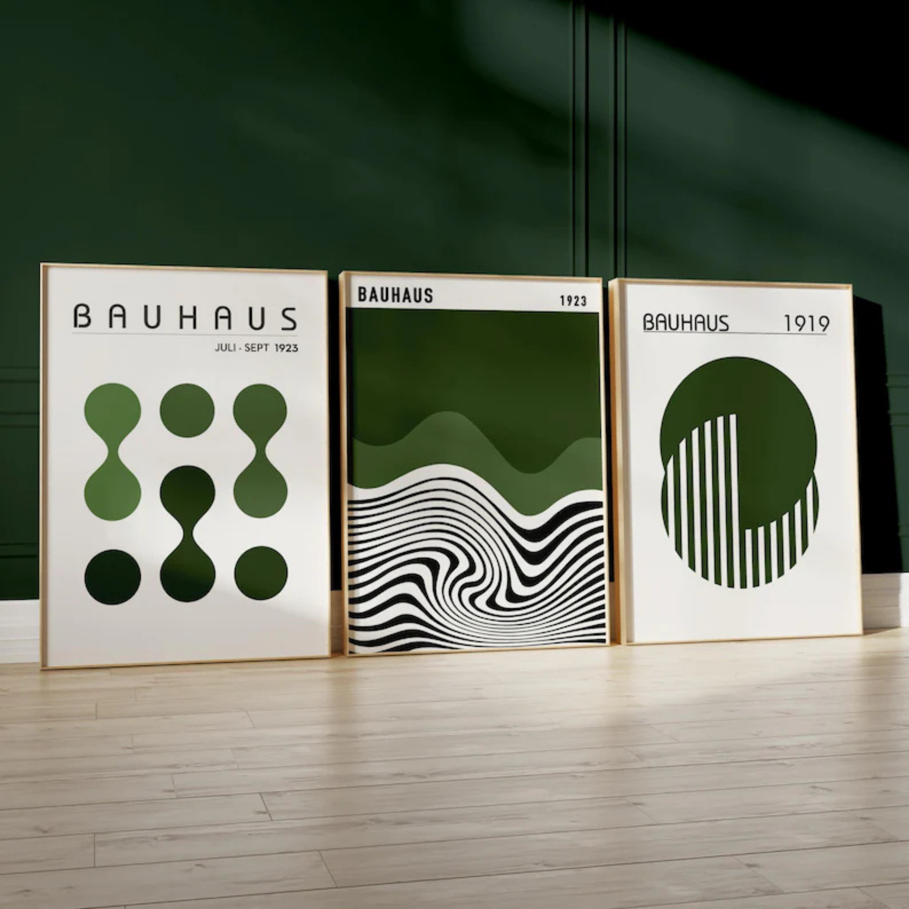 Set de 3 Bauhaus Salvia