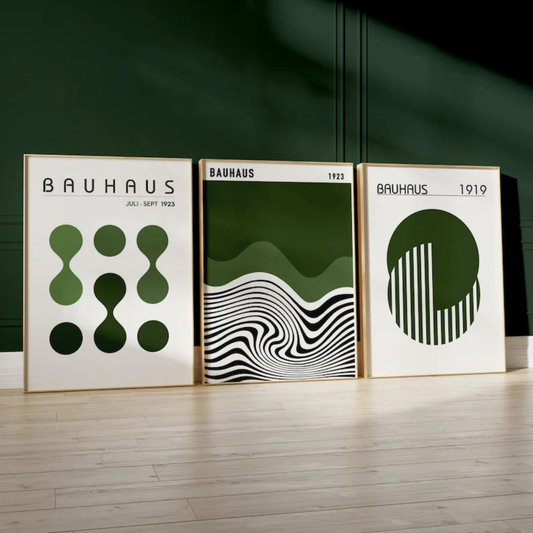 Set de 3 Bauhaus Salvia