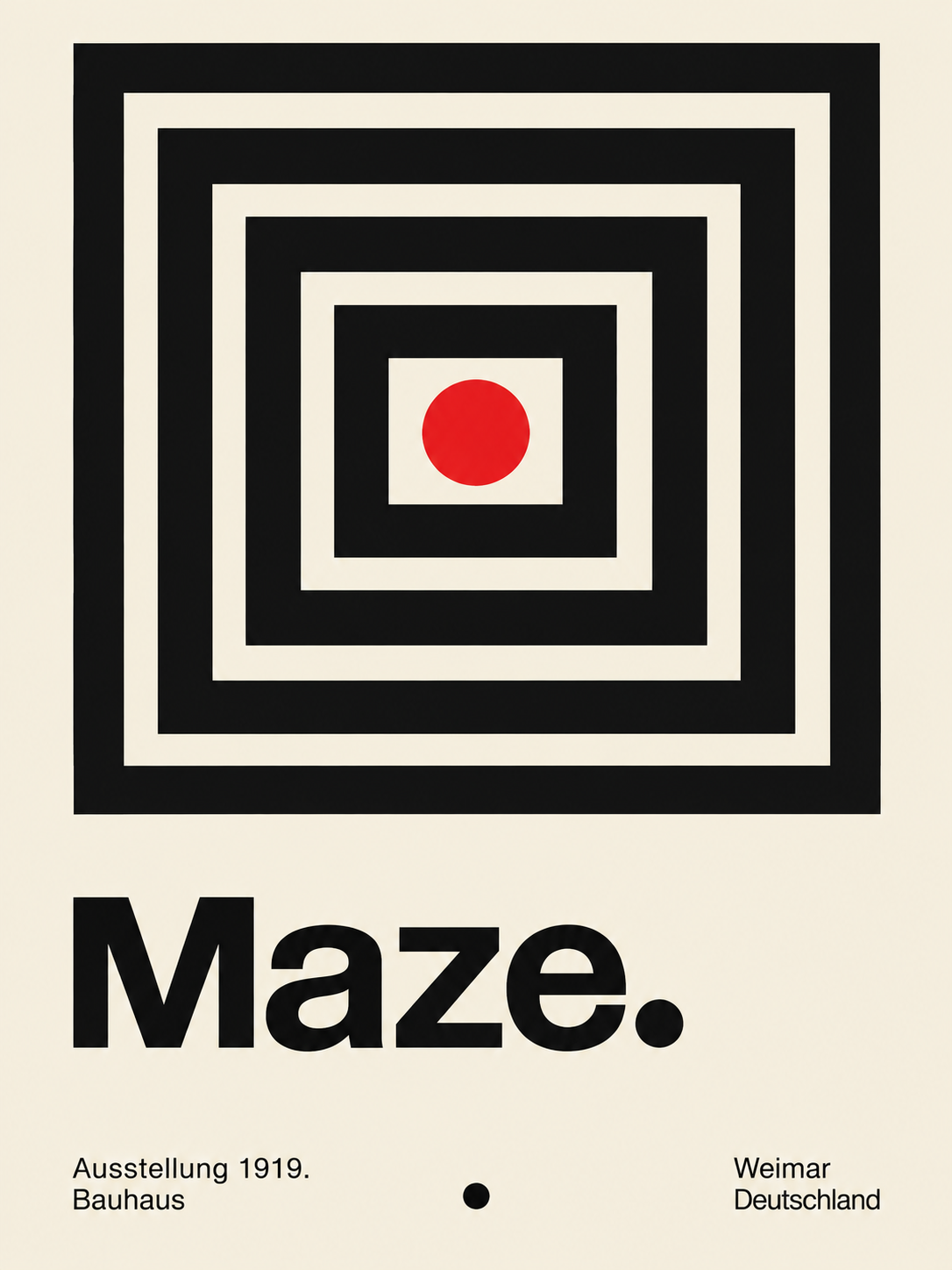 Maze - cuadro decorativo