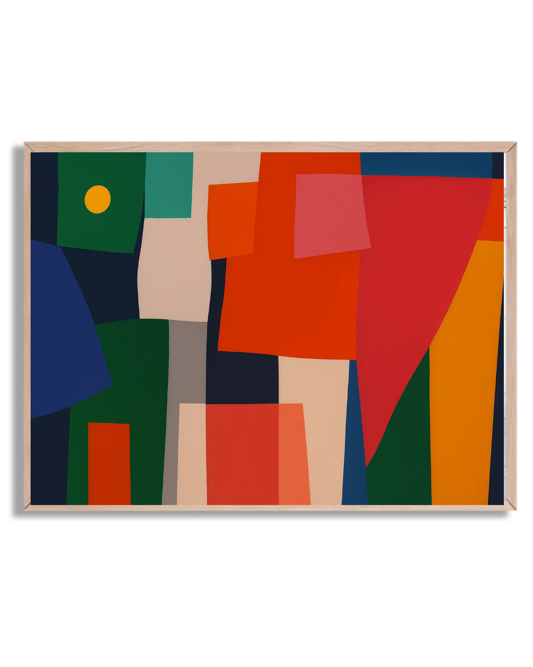 Formas abstractas en color