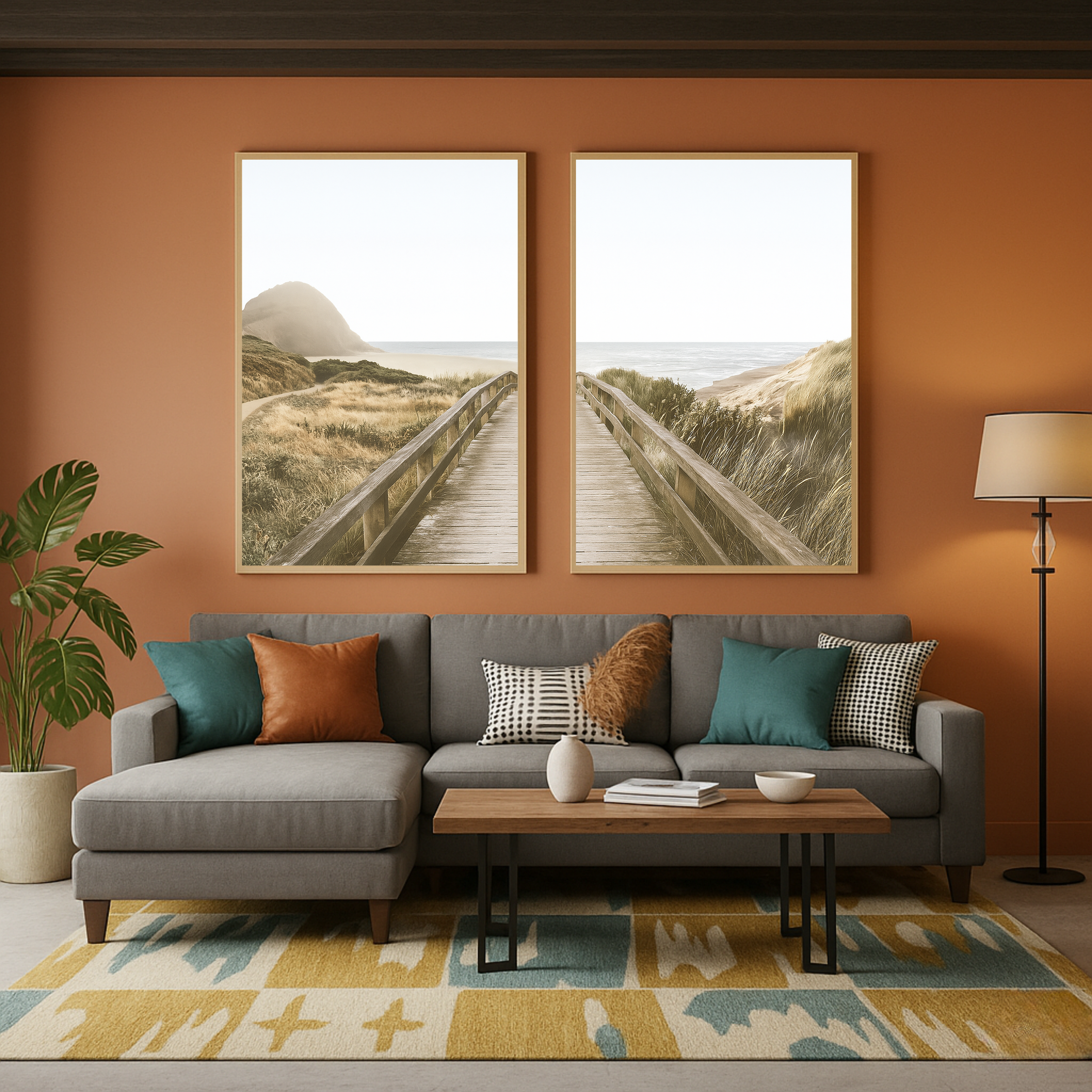 Set de 2 Camino al Mar