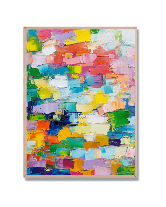 Abstracto Textura Vibrante