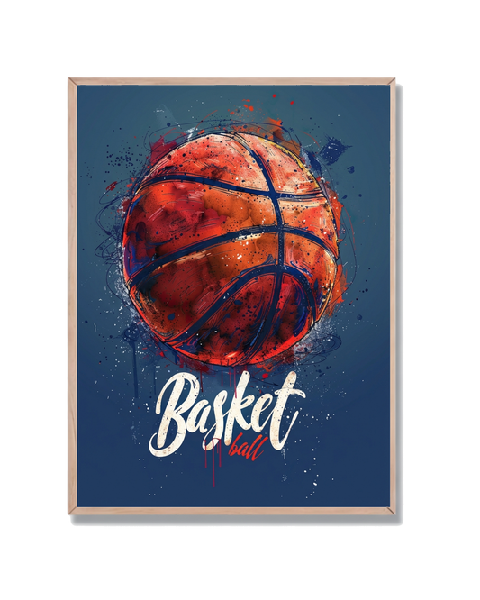 Baloncesto Arte Salpicado