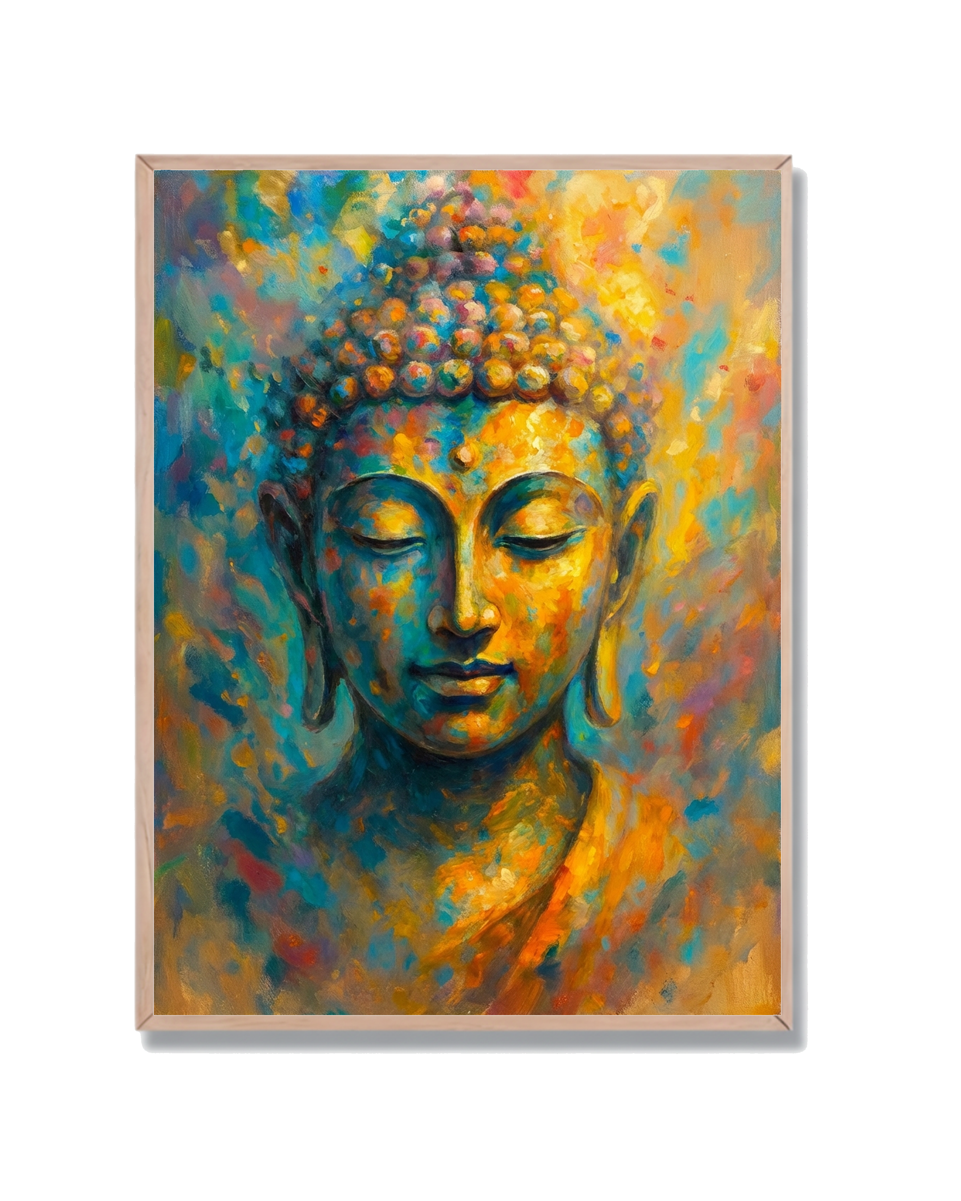 Buda Vibrante Abstracto