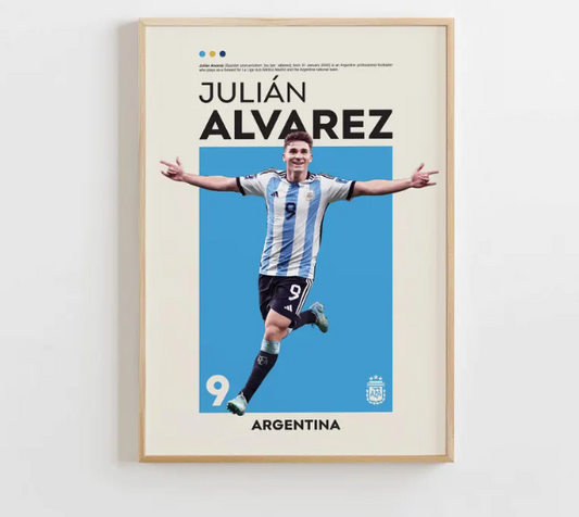 Julián Álvarez Poster