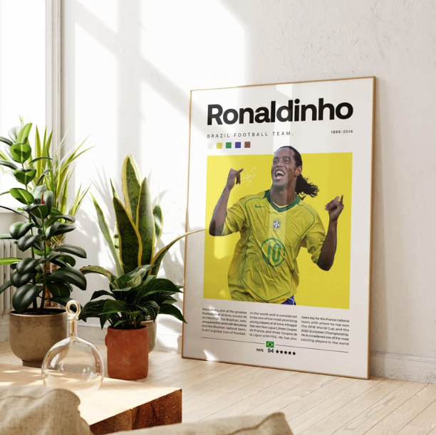 Ronaldinho Brasil Poster