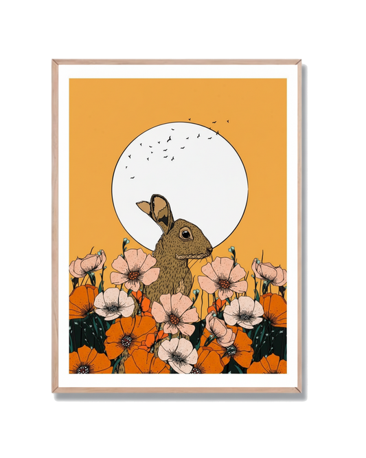 Conejo Flores Silvestres