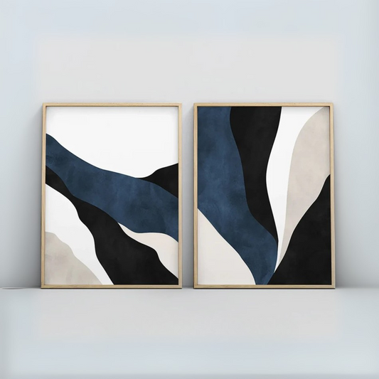 Set de 2 Abstracto #16