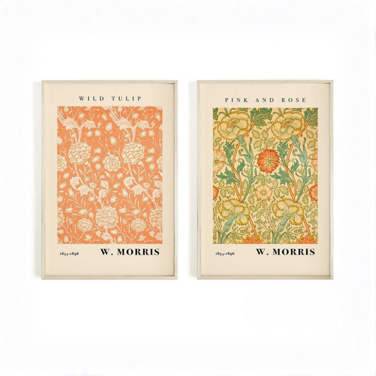 Set de 2 William Morris Floral