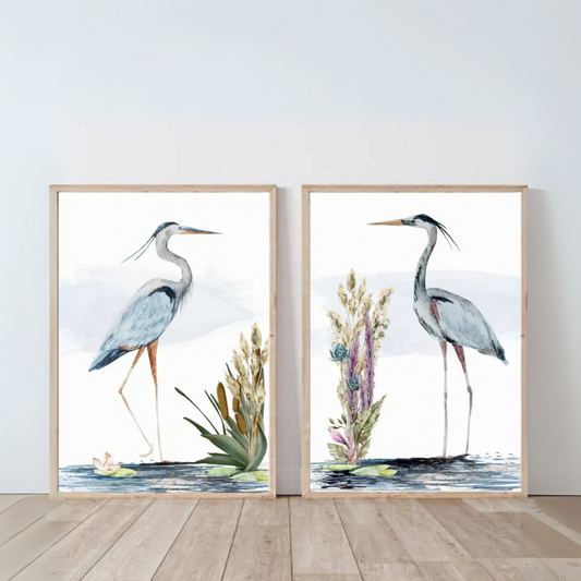 Set de 2 Garzas