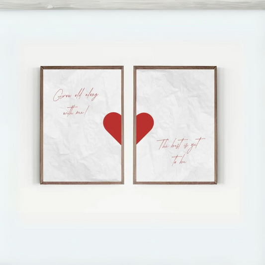 Set de 2 Corazón #1