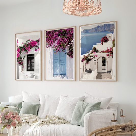 Set de 3 Santorini