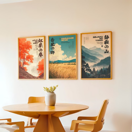 Set de 3 Arte Japonés #3