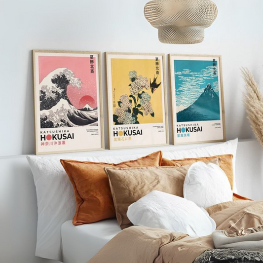 Set de 3 Hokusai