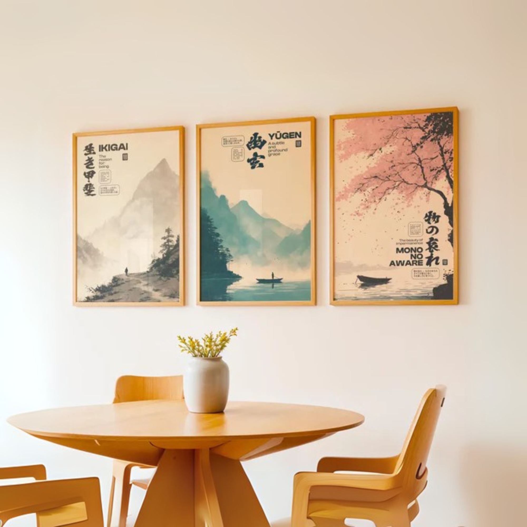 Set de 3 Filosofía Japonesa