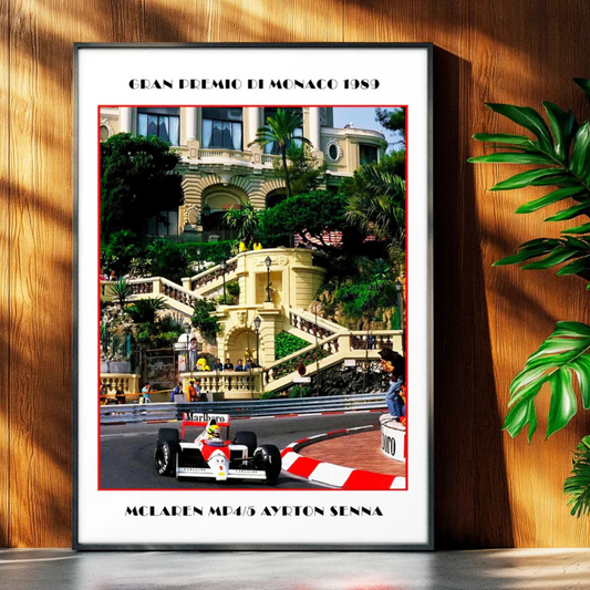 Ayrton Senna Monaco 1989