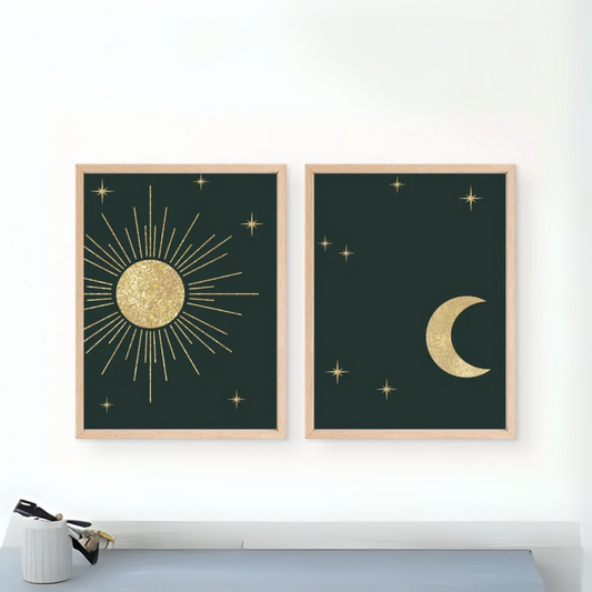 Set de 2 Sol y Luna #8