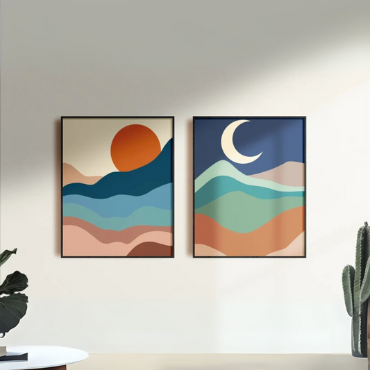 Set de 2 Sol y Luna #4