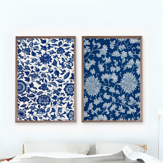 Set de 2 Floral Vintage