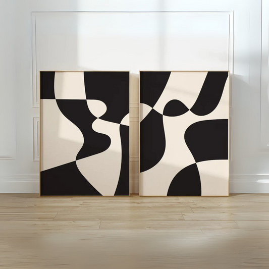 Set de 2 Abstracto #40