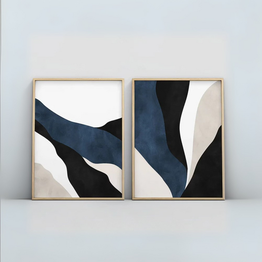 Set de 2 Abstracto #34