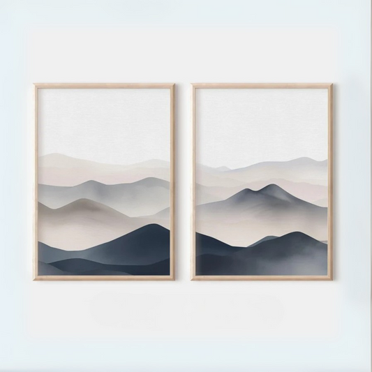 Set de 2 Abstracto #24