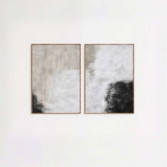 Set de 2 Abstracto #21