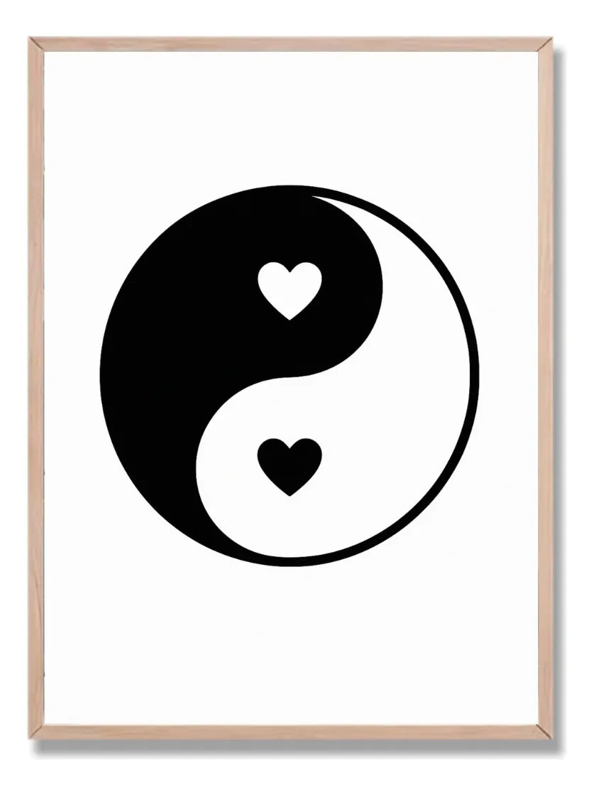Ying Yang Corazones