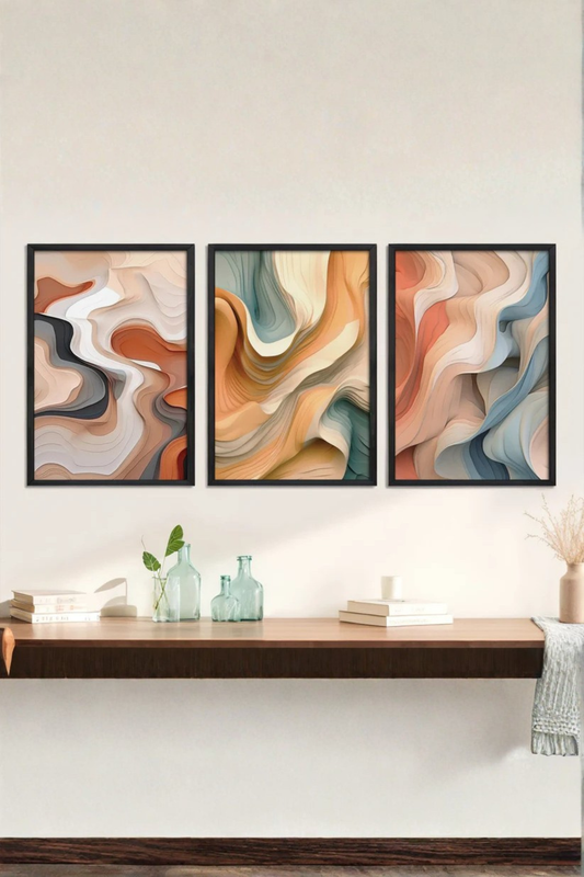 Set de 3 Abstracto #26