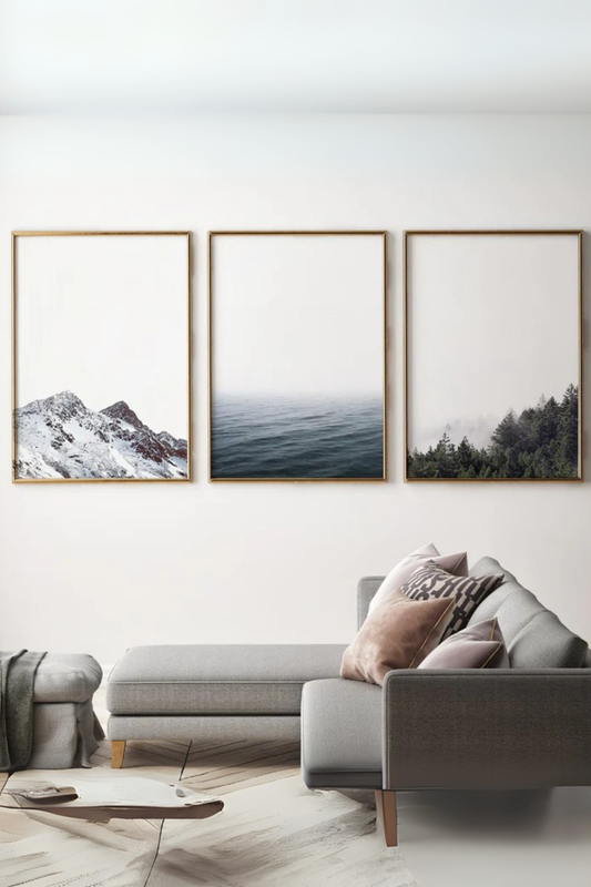 Set de 3 Naturaleza Minimalista