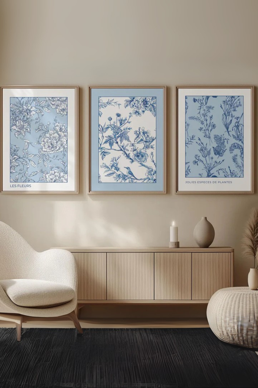 Set de 3 Floral