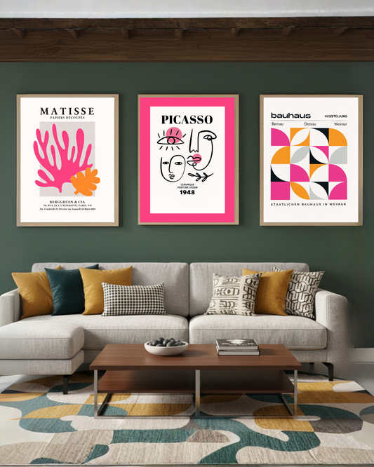 Set de 3 Artistas Rosa #2